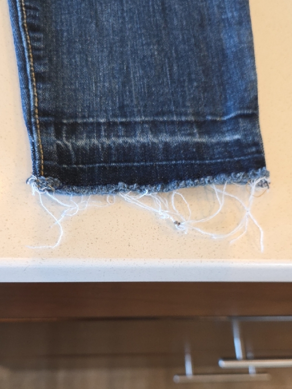 3 Pair Women's Skinny Jeans in Dark Blue Denim - Picture 3 of 9